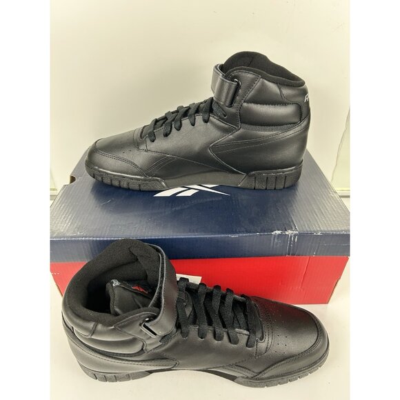 Reebok Classic Lifestyle Men's Ex-O Fit Hi High Top US 10 Black Shoes NWB - Picture 5 of 11
